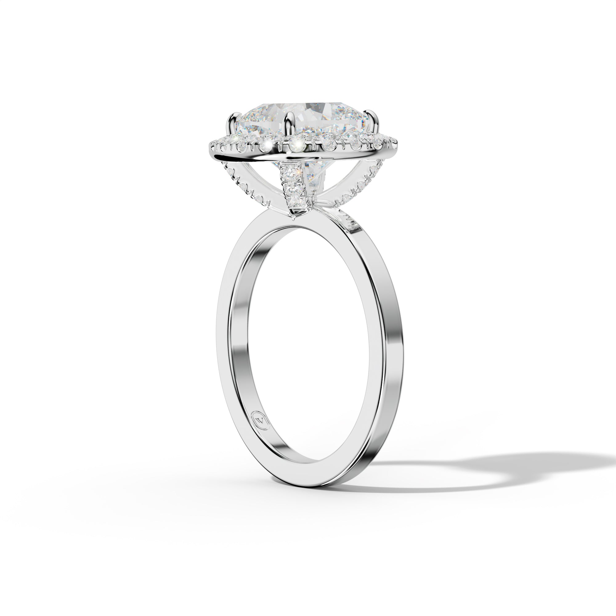 Lila Cushion Cut Engagement Ring
